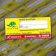 Stiker Label Servis dan Ganti Olie