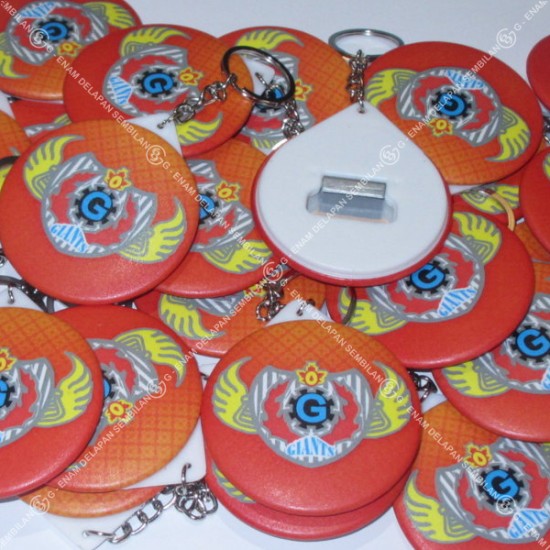 Gantungan Kunci Bukaan Botol 44 mm Glossy
