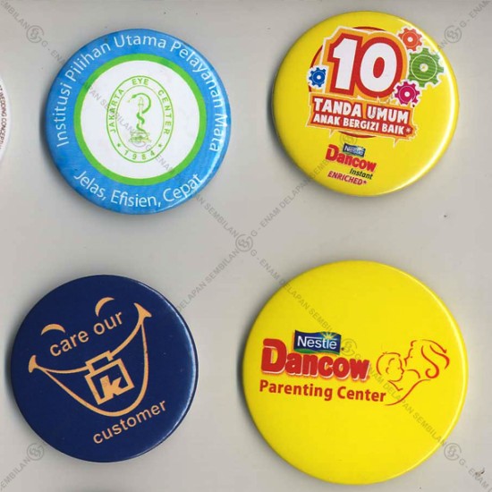 Pin Peniti (Bros) Ukuran 44 mm Glossy 