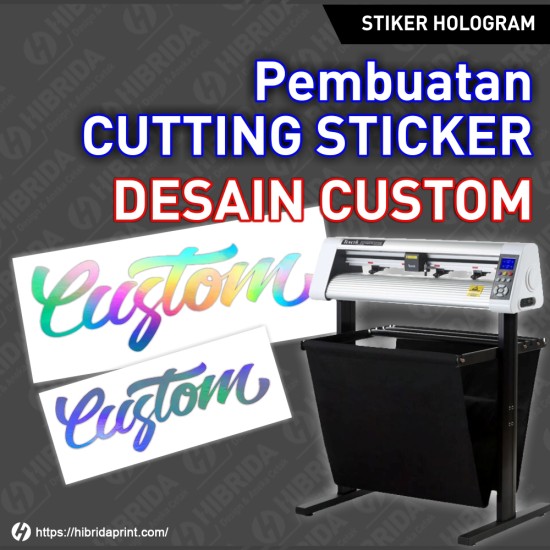 Cutting Stiker Desain Custom