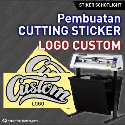 Cutting Stiker Logo Custom - Schotlight