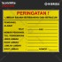 Label Limbah B3 - Identitas Limbah (Schotchlite)