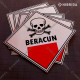 Label Limbah B3 - Beracun (Reguler)