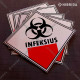 Label Limbah B3 - Infeksius (Reguler)