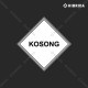 Label Limbah B3 - Kosong (Reguler)