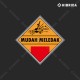 Label Limbah B3 - Mudah Meledak (Reguler)