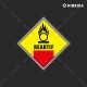 Label Limbah B3 - Reaktif (Reguler)