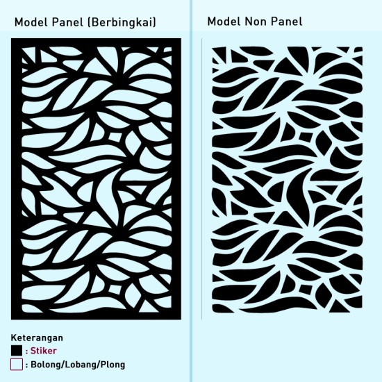Cutting Stiker Motif Pola Angin Sepoi Cutting Stiker Motif Pola Angin Sepoi