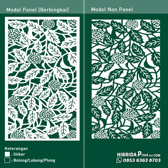 Cutting Stiker Motif Tumbuhan Cutting Stiker Motif Tumbuhan