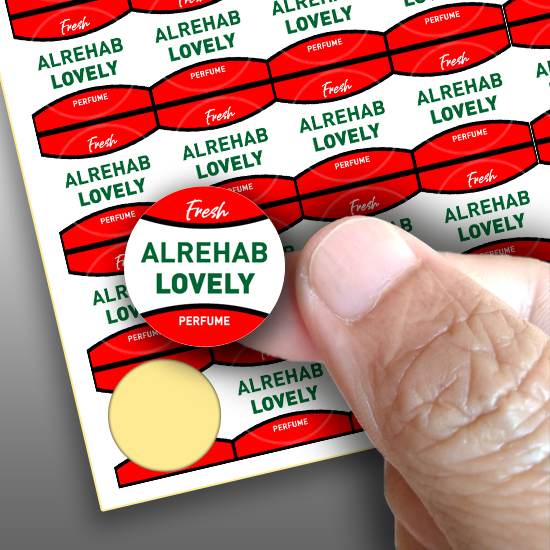 Stiker Parfume Alrehab Lovely