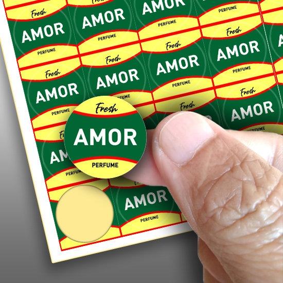 Stiker Parfume Amor Stiker Parfume Amor