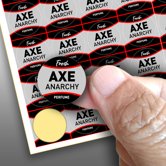 Stiker Parfume Axe Anarchy