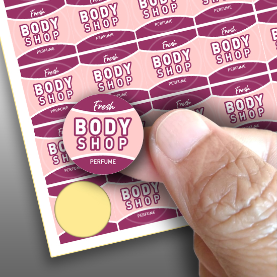 Stiker Parfume Body Shop Stiker Parfume Body Shop