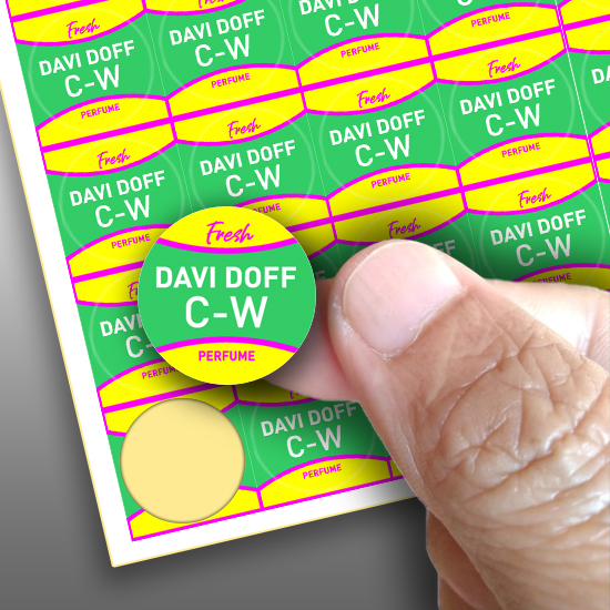 Stiker Parfume Dafi Doff Clear Water Stiker Parfume Dafi Doff Clear Water
