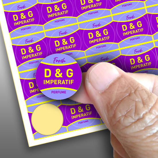Stiker Parfume D&G Imperatif Stiker Parfume D&G Imperatif