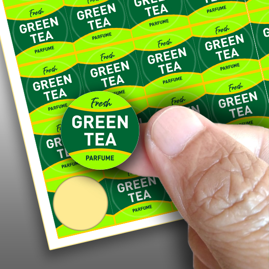 Stiker Parfume Green Tea Stiker Parfume Green Tea
