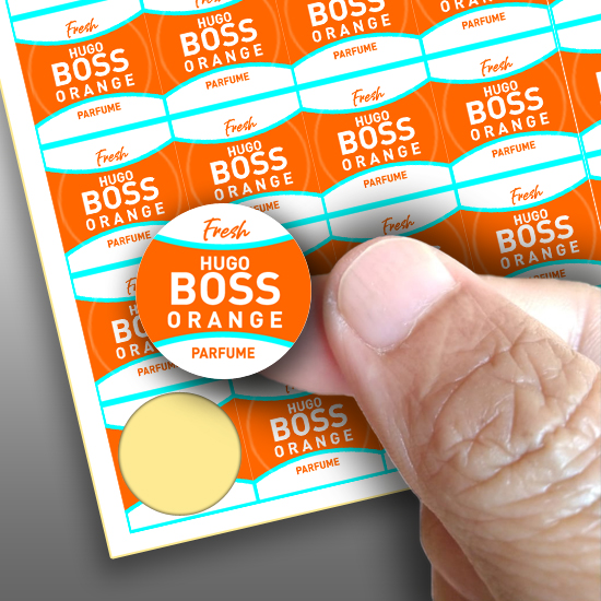 Stiker Parfume Hugo Boss Orange Stiker Parfume Hugo Boss Orange