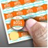 Stiker Parfume Hugo Boss Orange