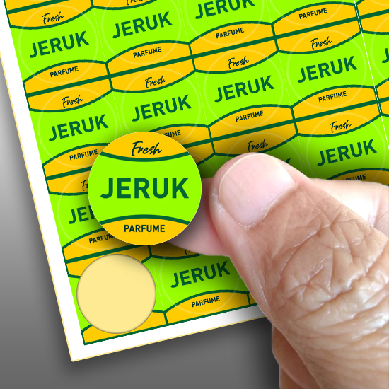 Stiker Parfume Jeruk Stiker Parfume Jeruk