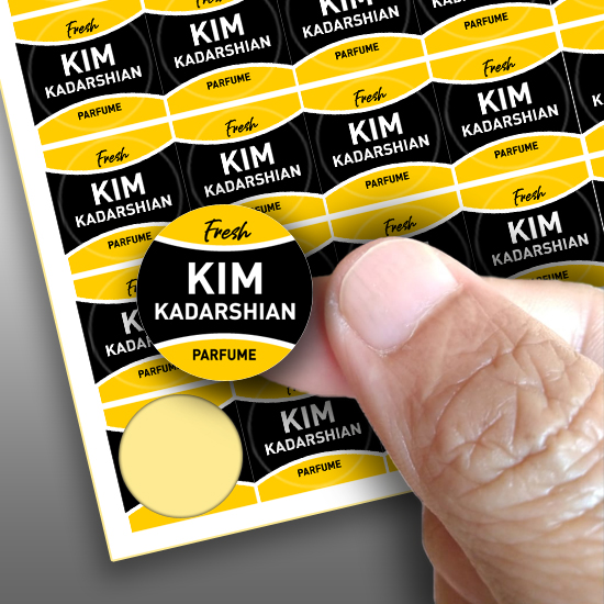Stiker Parfume Kim Kadarshian Stiker Parfume Kim Kadarshian
