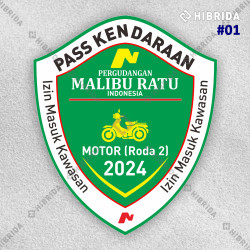 Stiker Pass Kendaraan Motor Stiker Pass Kendaraan Motor