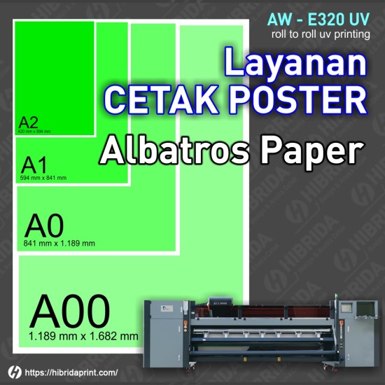 Poster Albatros Paper - Print UV AW