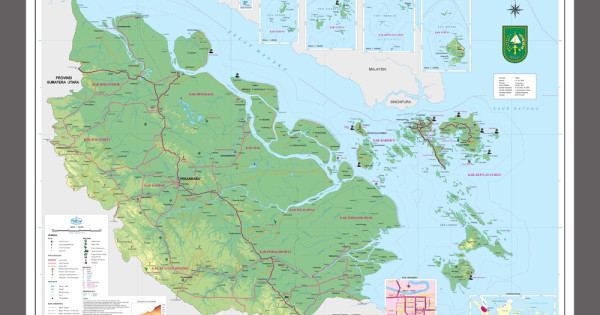 Cetak Peta Propinsi Riau