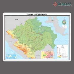 Peta Sumatera Selatan
