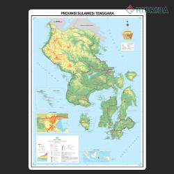 Peta Sulawesi Tenggara