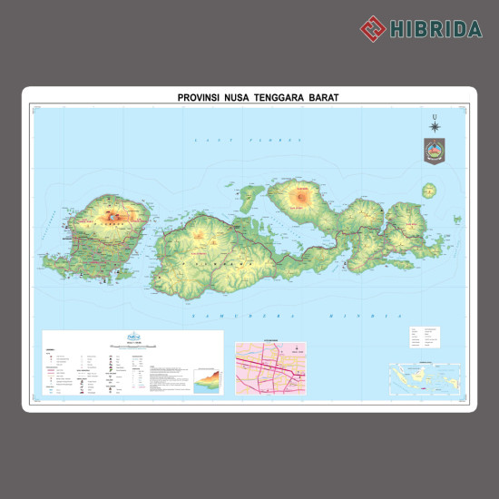 Peta Nusa Tenggara Barat