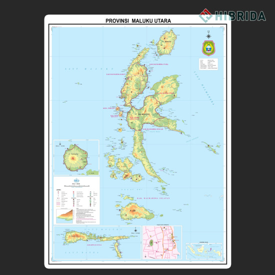 Peta Maluku Utara