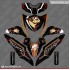 Stiker Beat FI Tazmanian Hitam