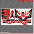 Decal KLX 150 Custom Merah 23