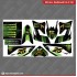 Decal KLX 150 Monster Hitam 25