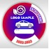 Stiker Entry Permit Mobil 002