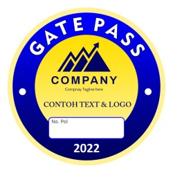 Stiker Gate Pass Mobil 004