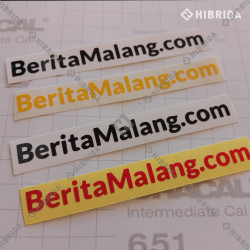 Cutting Stiker Nama Media Online