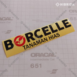 Cutting Stiker Nama Toko Tanaman Hias