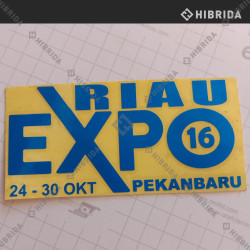 Cutting Stiker Logo Expo