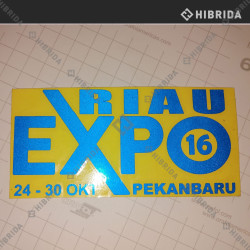 Cutting Stiker Logo Expo