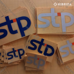 Cutting Stiker Logo Nama Perusahaan
