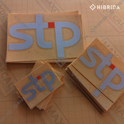 Cutting Stiker Logo Nama Perusahaan