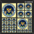 Stiker Logo BGN Bulat