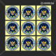 Stiker Logo BGN Bulat