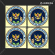Stiker Logo BGN Bulat